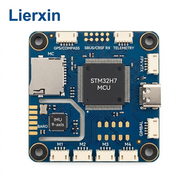 Multilayer HDI Drone Flight Controller PCB UAV Autopilot Board Multi-Rotor Fixed Wing IMU GPS