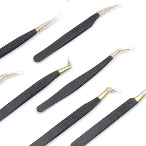 Colorful Stainless Steel Precision Eyebrow Tweezer 10mm Fine Hair Removal Makeup <b>Tool</b> Slanted Eye Brow <b>Clips</b> for Beauty Hair - Product Image 2
