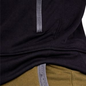 Débardeur à capuche sans manches pour homme, dernière conception, coupe athlétique, fermeture éclair intégrale sur le devant, vêtement de sport, fabriqué par un fabricant de débardeurs pour homme - Product Image 6