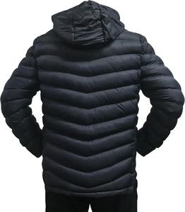 Blouson d'hiver matelassé pour homme, design personnalisé, taille EU/US, imperméable, coupe-vent, style bulle, formel, grande taille, col montant, brodé - Product Image 6