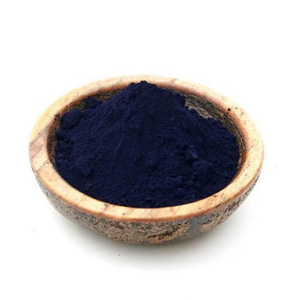 Poudre d'indigo naturelle pure et botanique, extrait de colorant bleu hautement concentré pour des lignes de teinture de tissus durables - Product Image 2