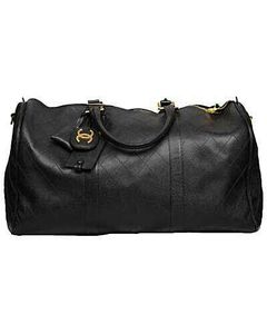 Bolsa de Viaje de Fin de Semana de Nailon de Lujo, Unisex, Gran Capacidad, Cierre de Cremallera, Diseño con Paneles Marrones, Asa Suave - Product Image 5