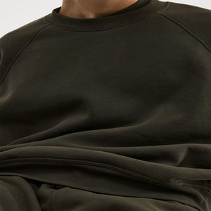 Premium Men's Crewneck Sweatshirt Soft Pullover Casual Street Fashion Custom Logo for Wholesale Clothing Suppliers - Product Image 5
