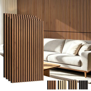 Escultura de pared rectangular de listones de bambú |   Arte Geométrico Contemporáneo Hecho a Mano |   Aqudus Saleem Ecológico al por Mayor - Product Image 1