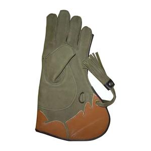Gants de fauconnerie en daim imperméables personnalisés en gros, poignées pour la manipulation des oiseaux, meilleur ensemble d'entraînement pour l'oiseautier, nouveau design avec logo imprimé - Product Image 2