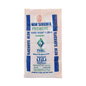 Sac d'emballage en PP tissé à bouche ouverte pour riz et céréales, avec fond cousu, pour le stockage et le transport agricoles en vrac - Product Image 2