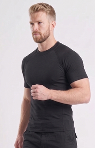 Yoga <b>Compression</b> T-<b>Shirt</b> Short Sleeve <b>Men</b> Gym Fitness Slim Fit Tee Workout Rash Guard <b>Men</b> Crew Neck Sportswear Base Layer Tee - Product Image 3