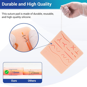 Kit d'entraînement à la suture de qualité supérieure pour étudiants en médecine, ensemble complet au style unique - Product Image 2