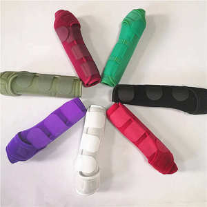 Bottes de protection pour chevaux, confortables, réglables, à prix abordable, équipement d'équitation, best-seller, faible MOQ - Product Image 6