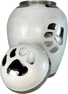 Hot Selling Brass Pet Cremation Urns Funeral Urns <b>For</b> Cat and Dog <b>Ashes</b> Handmade Burial Urns - Product Image 4