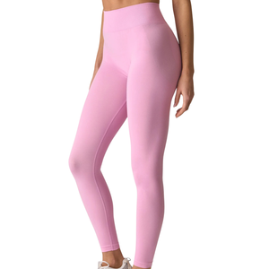 Custom Wholesale Women Seamless Sports Leggings Tummy Control Gym Yoga <b>Pants</b> ODM Fitness Wear Manufacturer - Product Image 1