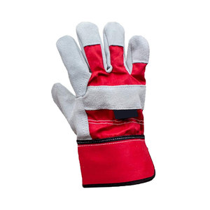 Gants de travail antidérapants robustes, résistants aux coupures, en cuir, vêtements de travail de sécurité, gants de travail - Product Image 2