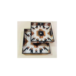 Bandeja de MDF Impresa de Excelente Calidad, Hecha a Mano, con el Mejor Acabado, Estilo Personalizado para Servir en la Mesa del Hogar - Product Image 3