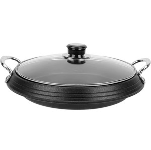 Cazuelas antiadherentes de calidad premium con tapa de vidrio, ideales para hoteles, restaurantes y servicios de catering. - Product Image 2