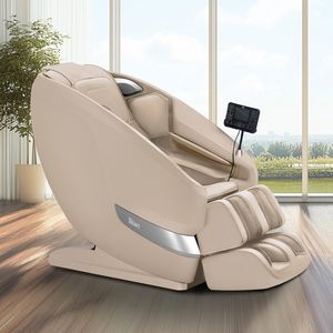 Sillón de Masaje Portátil Moderno de Gravedad Cero, Reclinable para Todo el Cuerpo con Control por Voz, Shiatsu, Reposapiés y Rodillos para Pantorrillas y Pies - Product Image 1