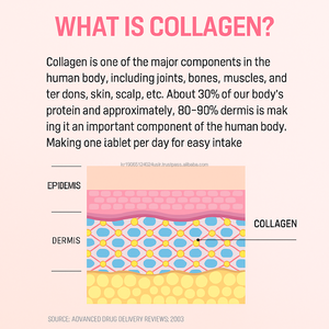 Supplément marin moléculaire de peptide de la capsule 90 de collagène de poissons de beauté intérieure de peau bas - Product Image 5