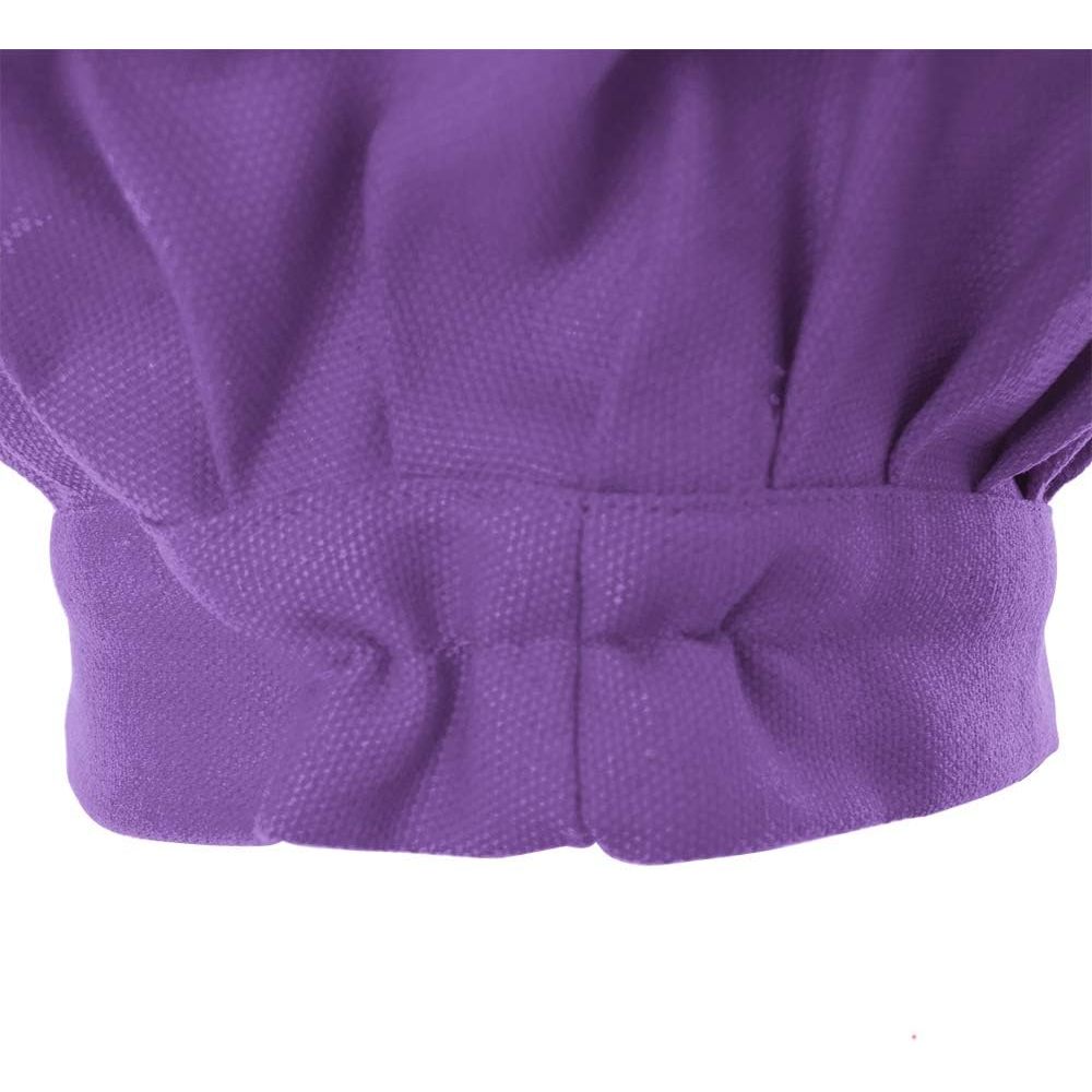 2025 Custom Embroidered Chef Hat Elastic Cotton Kitchen Cooking & Baking Hat for Kids & Adults Adjustable Baking Equipments