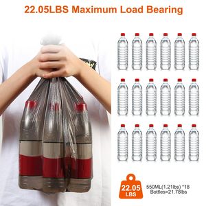 4 Rotoli di Sacchi per Rifiuti Usa e Getta Inodori da 6,18 Galloni, Sacchi Neri Resistenti alle Perdite, Rivestimenti Portatili per Pattumiere Domestiche - Product Image 5