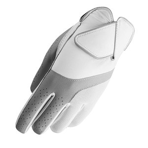 Golf <b>Glove</b> White/Gray Breathable Left Hand Premium Quality Golfing Accessory for Women Comfortable Fit Enhanced Grip - Product Image 2