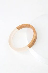 Brazalete de Resina Epoxi de Lujo, Brazalete de Resina con Cristales, Joyería Hecha a Mano, Accesorio de Moda - Product Image 6