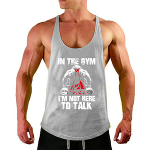 Custom OEM And ODM Bodybuilding Stringer <b>Singlets</b> <b>for</b> <b>Men</b> Sleeveless Gym Tank Tops Lightweight Fitness Apparel Manufacturer - Product Image 1