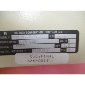MINIPRINTER KELTRON CORP MM4081/5/TU-1 - Equipo y Piezas de Semiconductores de Confianza de Marca Global - Product Image 6