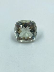 Natural Top Quality Green Amethyst Gemstone Loose Stone 10.00Carat 14MM <b>Cushion</b> Cut Green <b>Colour</b> For Jewelry Making - Product Image 4