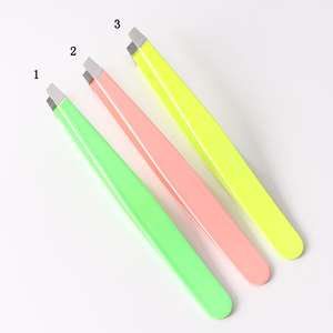Pinzas de Depilar de Acero Inoxidable para el Cuidado de la Belleza, Pinzas de Precisión para Cejas, Herramienta de Aseo - Product Image 5