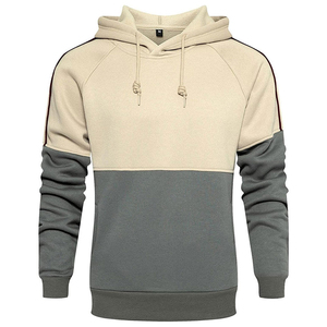 Sudaderas con Capucha para Hombre, Color Sólido, Manga Larga, con Cordón Ajustable, Estilo Hipster, Casual, con Bolsillos - Product Image 1