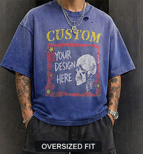 Camiseta de Hombre, Estilo Urbano, Holgada, con Hombros Caídos, 100% Algodón, de Secado Rápido y Transpirable - Product Image 4