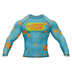 Latest 2025 Bjj Grappling Rashguards Unisex Rash Guard Mma Rash Guard Customized Fully Sublimation Rash Guards Bjj - Product Image 1