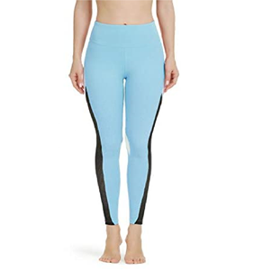 ชุดเลกกิ้งออกกำลังกายผ้าตาข่ายสำหรับผู้หญิง,กางเกงโยคะเอวสูงแบบผ่าขายืดได้กางเกงเลกกิ้งใส่ออกกำลังกายบั้นท้ายรัดรูปสำหรับผู้หญิงผู้หญิง - Product Image 4