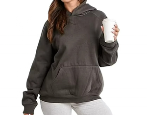 <b>Women's</b> Waterproof Knitted Hoodie Sweatshirt Plain Western Style Eco-Friendly Quick Dry - Product Image 1