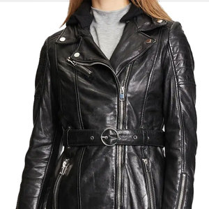 Abrigo de Cuero para Mujer Moderno que Combina un Atractivo Atemporal y un Diseño Moderno para un Uso Cómodo Durante Toda la Temporada - Product Image 3