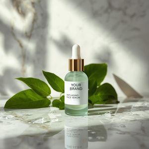 Suero Facial Antienvejecimiento con Logotipo Personalizado OEM, 2% Ácido Hialurónico, 2% Zinc, 12% Niacinamida, 5% Vitamina B5, Líquido Blanqueador y Reductor de Poros - Product Image 2