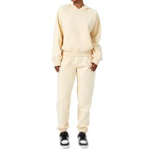 2025 conjuntos de Sudadera con capucha corta para mujer, gran oferta, estampado bordado de diseño personalizado para mujer, entrenamiento de otoño, Top con capucha para niñas, sólido - Product Image 4