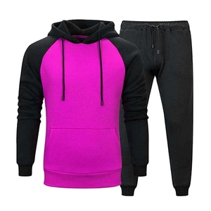 Survêtement de sport pour hommes, survêtement athlétique décontracté de qualité supérieure avec fermeture de pull à poches, - Product Image 1
