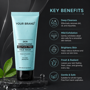 Custom Logo Sulphate Free Face Wash for Gentle Cleansing Hydration and Healthy Skin Care - Product Image 4
