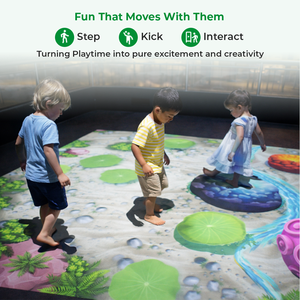 Sistema de Juego Interactivo con Piso LED para Escuelas, Centros Comerciales y Áreas de Juego Infantiles – INEK00005 - Product Image 2