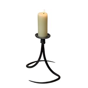 Candelabro de Hierro Forjado a Mano Personalizado con Acabado en Polvo Metálico para Decoración de Pasillos, Interiores y Regalos - Product Image 6