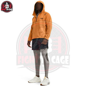 Sudaderas con Capucha de Manga Larga de Alto Rendimiento y Alta Elasticidad con Cierre de Cremallera, Calidad Premium, Cómodas, Servicio OEM, Precio al por Mayor, con Pantalones Cortos - Product Image 2