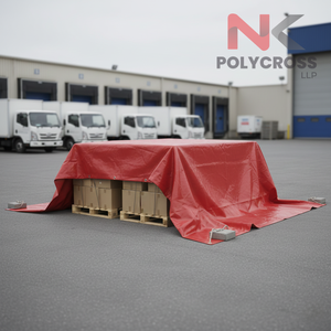 Bâche en PE durable et imperméable à prix abordable pour l'entreposage et les applications industrielles - Product Image 2