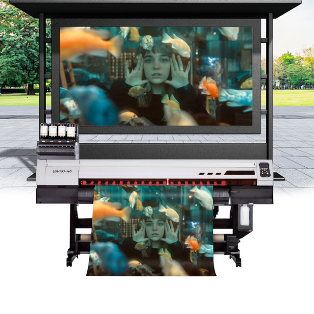 Mimaki Ujv100-160 UV Printer 1620mm UV LED Printer LUS-210 UV Ink Flex Pvc Printing Machine with DAS
