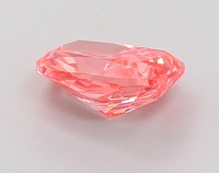 Diamante Cultivado en Laboratorio IGI de 2.01 Quilates, Corte Cojín Modificado, Color Rosa Intenso, Claridad VS1, Corte Excelente, Pulido Exquisito, Gema de Joyería de Lujo