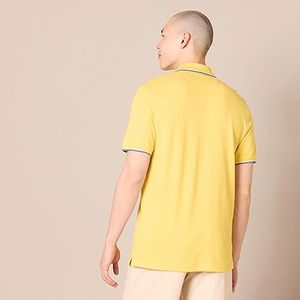 Camiseta Polo de Golf de Alta Calidad con Logotipo Personalizado a Precios de Mayoreo, con Bonito Diseño y Tela de Color Amarillo, Camisetas Polo de Golf para Hombre - Product Image 4