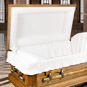 โลงศพที่ระลึกทำจากไม้ธรรมชาติโกศสำหรับงานศพ-ระหว่างประเทศ - Product Image 5