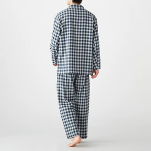 <b>Men's</b> <b>Pajama</b> <b>Set</b> Cotton <b>Pajamas</b> Simple Style sleepwear - Product Image 2
