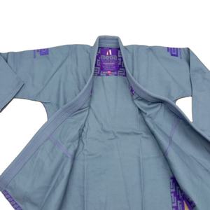 Vente en gros de vêtements d'arts martiaux colorés pour uniformes de jiu-jitsu brésilien BJJ Gi de qualité supérieure personnalisés - Product Image 4