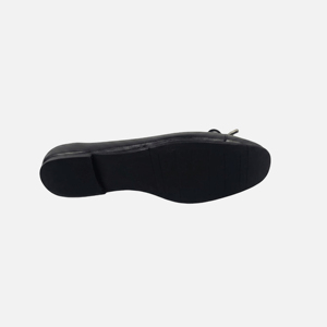 Escarpins formels pour femmes en cuir verni de vache et cuir Atanado de mouton, semelle extérieure en caoutchouc, bout fermé, talon moyen - Product Image 5