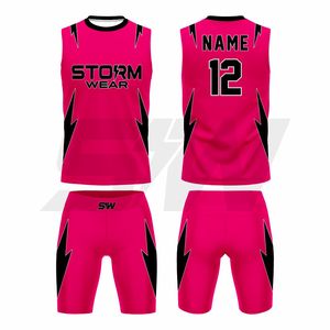 Maillot de football américain personnalisé, vêtements de sport, uniforme de football 7v7, uniformes réversibles, tissu à séchage rapide, sublimation, kit 7v7 - Product Image 3